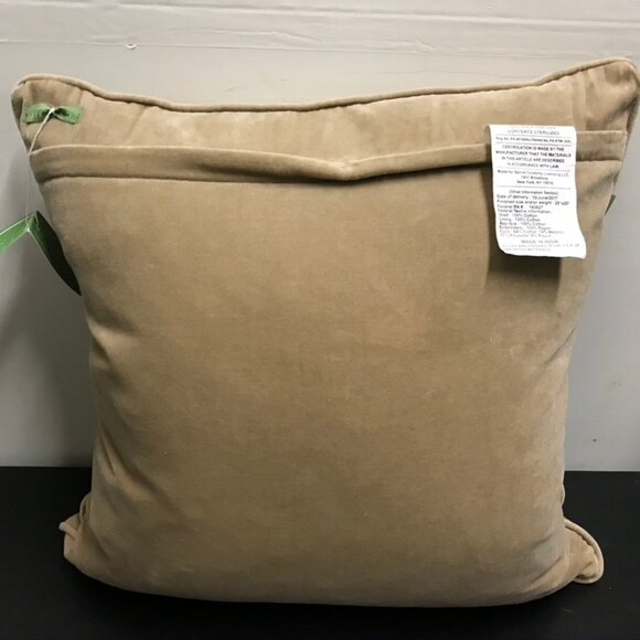 Celerie by Celerie Kemble Velvet Embroidered Decorative Throw Pillow - Picture 2 of 3